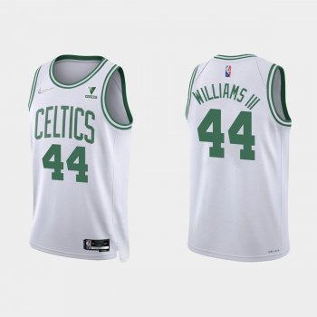 Boston Celtics Robert Williams III #44 Nike 2021/22 75th Anniversary Diamond White Jersey Association