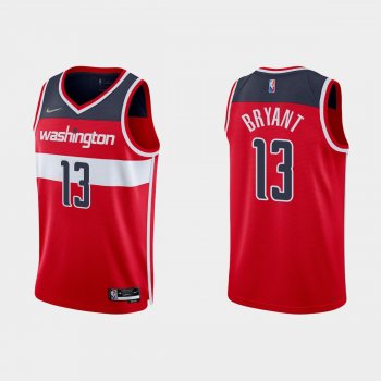 Washington Wizards Thomas Bryant #13 Nike 2021/22 75th Anniversary Diamond Red Jersey Icon