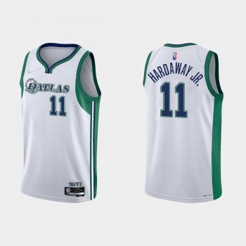 Dallas Mavericks Tim Hardaway Jr. #11 Nike 2021/22 75th Anniversary City White Jersey