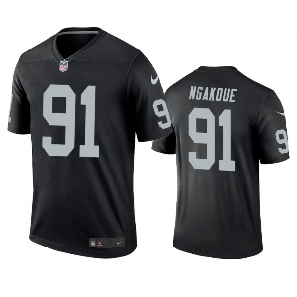 Las Vegas Raiders Yannick Ngakoue Black Legend Jersey