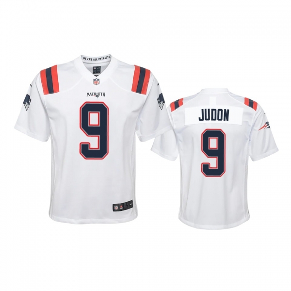 Youth Patriots Matthew Judon White Game Jersey