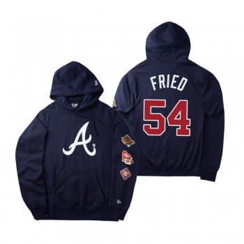 Atlanta Braves Max Fried Blue World Champions Hoodie