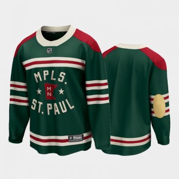 Minnesota Wild 2022 Winter Classic Green State of Hockey Jersey