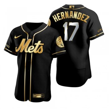 New York Mets Keith Hernandez Nike Black Golden Edition Authentic Jersey