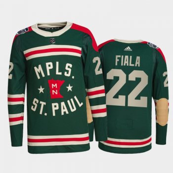 Minnesota Wild Kevin Fiala #22 2022 Winter Classic Green Authentic Jersey