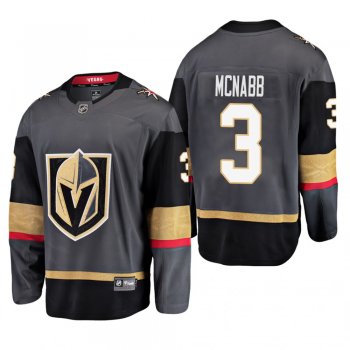 Men's Vegas Golden Knights Brayden McNabb #3 Home Gray Breakaway Player Cheap Jersey