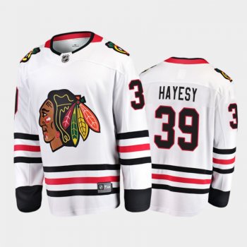 Blackhawks Jimmy Hayes #39 Special Commemorative White Away Jersey