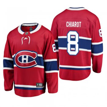 Montreal Canadiens Ben Chiarot #8 Home Breakaway Player Red Jersey