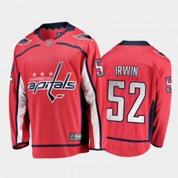 Washington Capitals #52 Matt Irwin Home Red 2021 Player Jersey