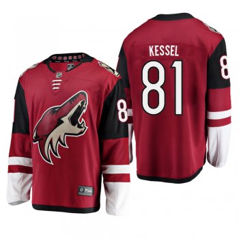 Arizona Coyotes Phil Kessel #81 Breakaway Player Home Red Jersey