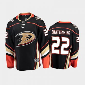 Anaheim Ducks Kevin Shattenkirk #22 Home Black 2020-21 Breakaway Player Jersey