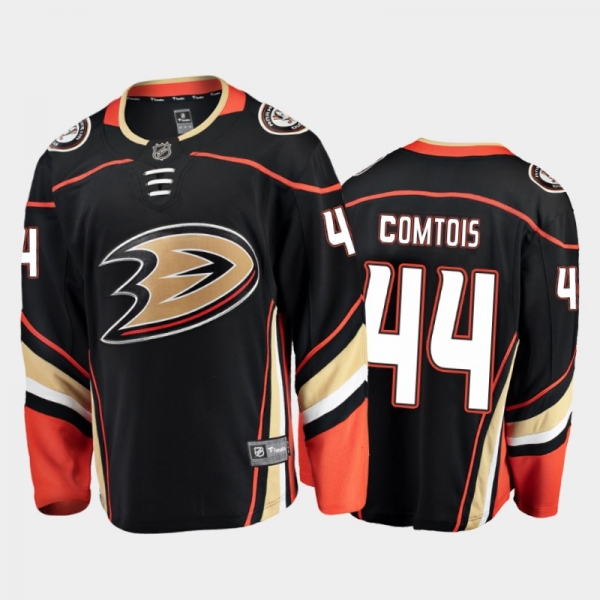 Anaheim Ducks #44 Max Comtois Home Black 2021 Player Jersey