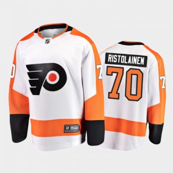 Philadelphia Flyers #70 Rasmus Ristolainen Away White 2021 Player Jersey