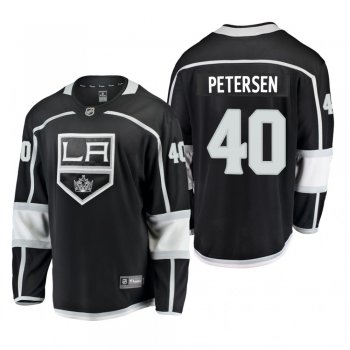 Los Angeles Kings Cal Petersen #40 Home Breakaway Player Black Jersey