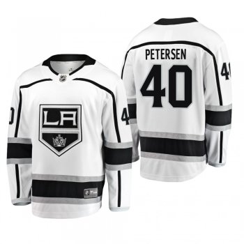 Los Angeles Kings Cal Petersen #40 Away Breakaway Player White Jersey