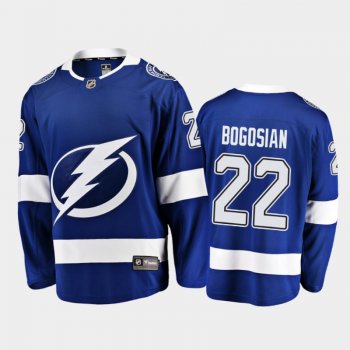 Lightning Zach Bogosian #22 Home 2021 Blue Player Jersey