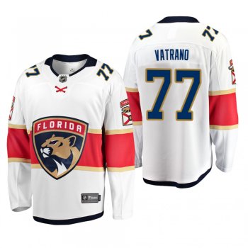 Florida Panthers Frank Vatrano #77 Away Breakaway Player White Jersey