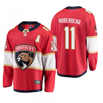 Florida Panthers Jonathan Huberdeau #11 Home Red Breakaway Jersey