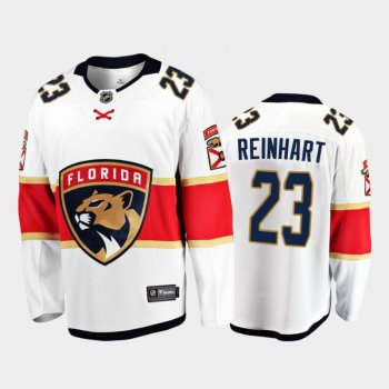 Florida Panthers #23 Sam Reinhart Away White 2021 Player Jersey