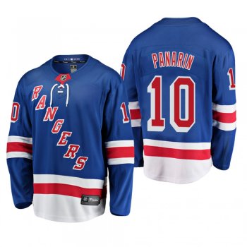 New York Rangers Artemi Panarin #10 Home Breakaway Player Royal Jersey