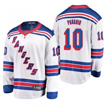 New York Rangers Artemi Panarin #10 Away Breakaway Player White Jersey