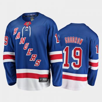 New York Rangers #19 Barclay Goodrow Home Royal 2021 Jersey