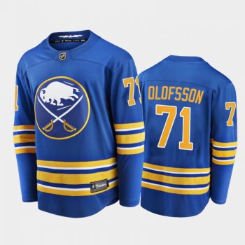 Buffalo Sabres #71 Victor Olofsson Home Royal 2021-22 Player Jersey