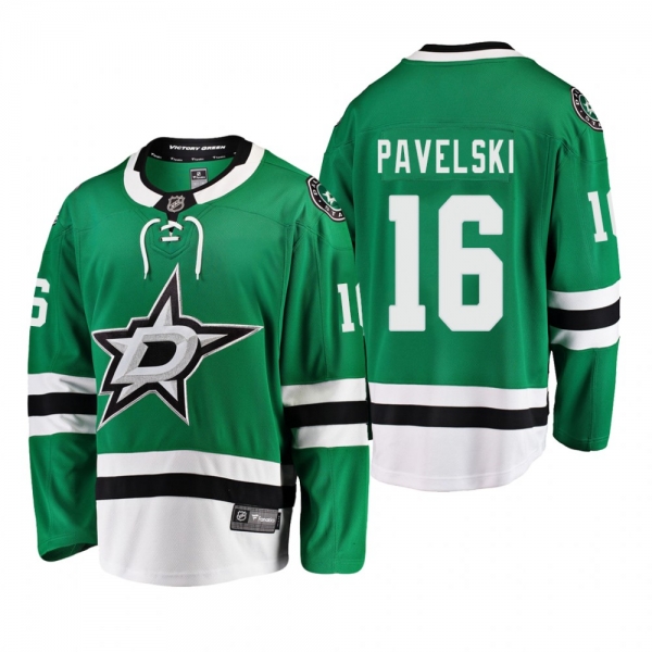 Dallas Stars Joe Pavelski #16 Home Breakaway Player Kelly Green Jersey