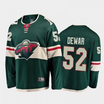 Minnesota Wild #52 Connor Dewar Home Green 2021-22 Player Jersey