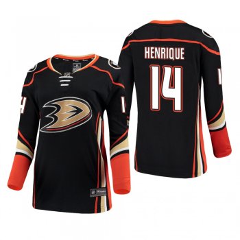 Women's Adam Henrique #14 Anaheim Ducks Home Breakaway Player Black Bargain Jersey