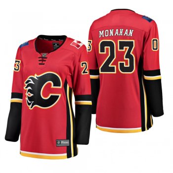 Women's Sean Monahan #23 Calgary Flames Home Breakaway Player Red Bargain Jersey