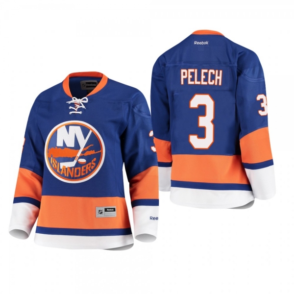 Women's Adam Pelech Islanders Home Royal Premier Player Jersey Low-Priced