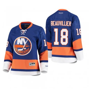 Women's New York Islanders Anthony Beauvillier #18 Home Premier Player Royal Jersey