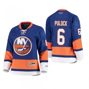 Women's Ryan Pulock Islanders Home Royal Premier Player Jersey Low-Priced