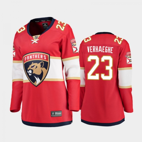 Women's 2020-21 Florida Panthers Carter Verhaeghe #23 Home Breakaway Player Jersey - Red