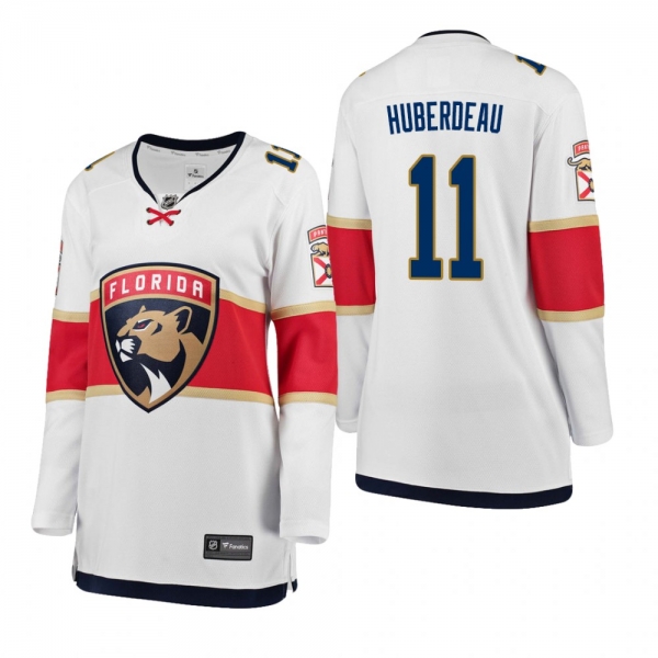 Women's Jonathan Huberdeau #11 Florida Panthers Alternate Breakaway Player Away White Bargain Jersey