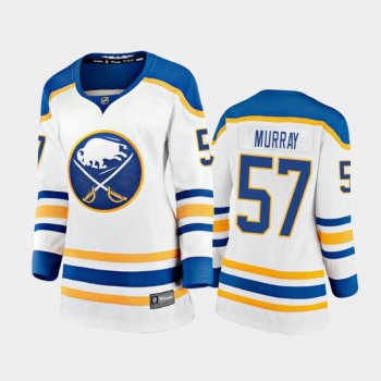 Women's 2020-21 Buffalo Sabres Brett Murray #57 Away Jersey - White