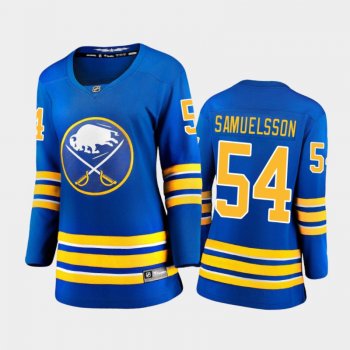 Women's 2020-21 Buffalo Sabres Mattias Samuelsson #54 Home Jersey - Royal