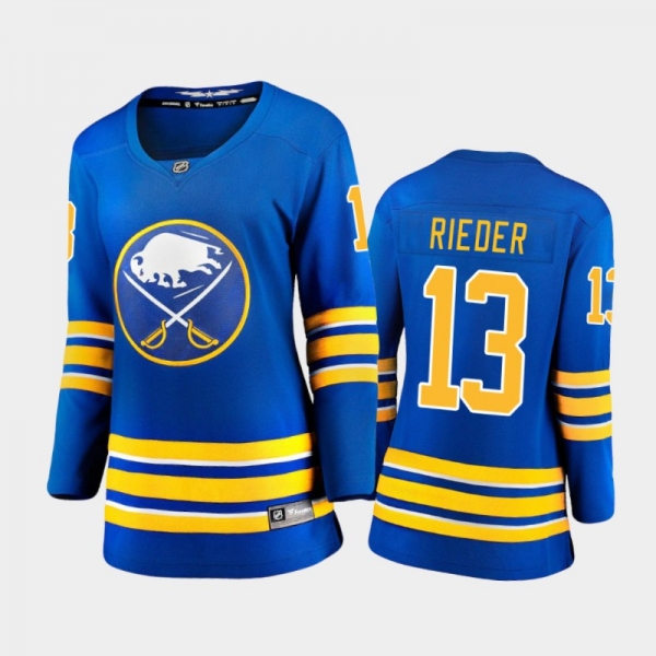 Women's Buffalo Sabres Tobias Rieder #13 Home Premier Breakaway Jersey - Royal