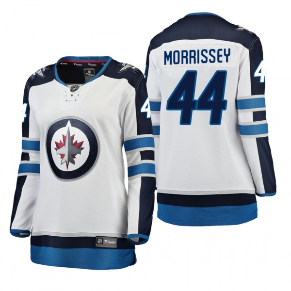 Women's Josh Morrissey #44 Winnipeg Jets Away Breakaway Player White Bargain Jersey