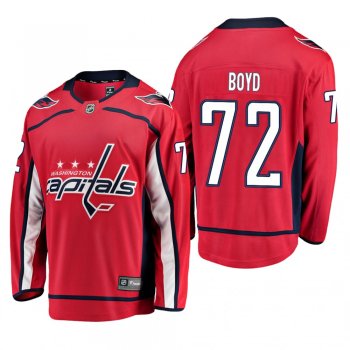 Youth Washington Capitals Travis Boyd #72 Home Low-Priced Breakaway Player Red Jersey