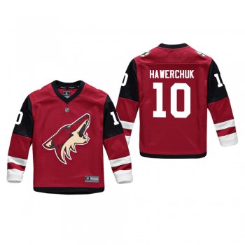 Youth Arizona Coyotes Dale Hawerchuk #10 Home Low-Priced Replica Player Red Jersey