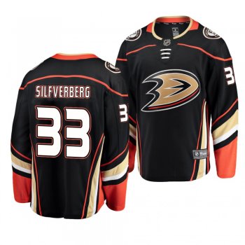 Youth Anaheim Ducks Jakob Silfverberg #33 Home Low-Priced Breakaway Player Black Jersey