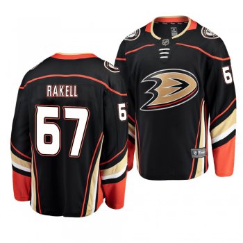 Youth Anaheim Ducks Rickard Rakell #67 Home Low-Priced Breakaway Player Black Jersey