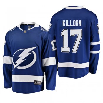 Youth Tampa Bay Lightning Alex Killorn #17 Home Low-Priced Breakaway Player Blue Jersey