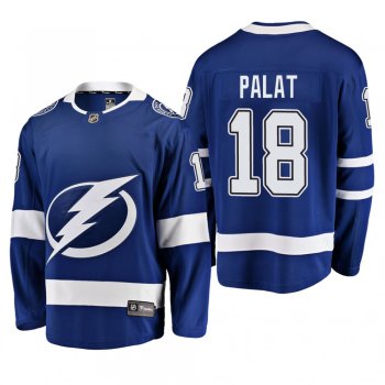 Youth Tampa Bay Lightning Ondrej Palat #18 Home Low-Priced Breakaway Player Blue Jersey