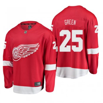 Youth Detroit Red Wings Mike Green #25 Home Low-Priced Breakaway Player Red Jersey