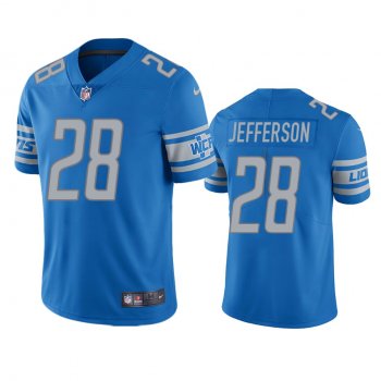 Detroit Lions Jermar Jefferson Light Blue Vapor Limited Jersey