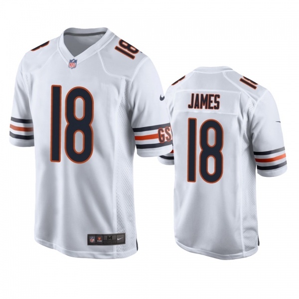 Chicago Bears Jesse James White Game Jersey