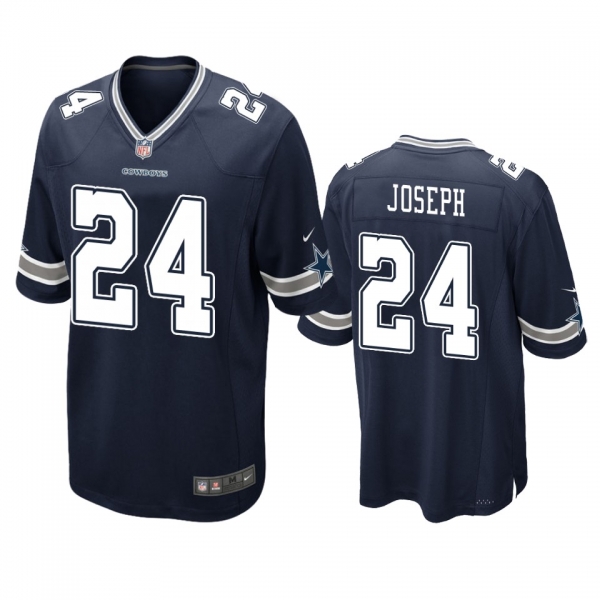 Dallas Cowboys Kelvin Joseph Navy Game Jersey